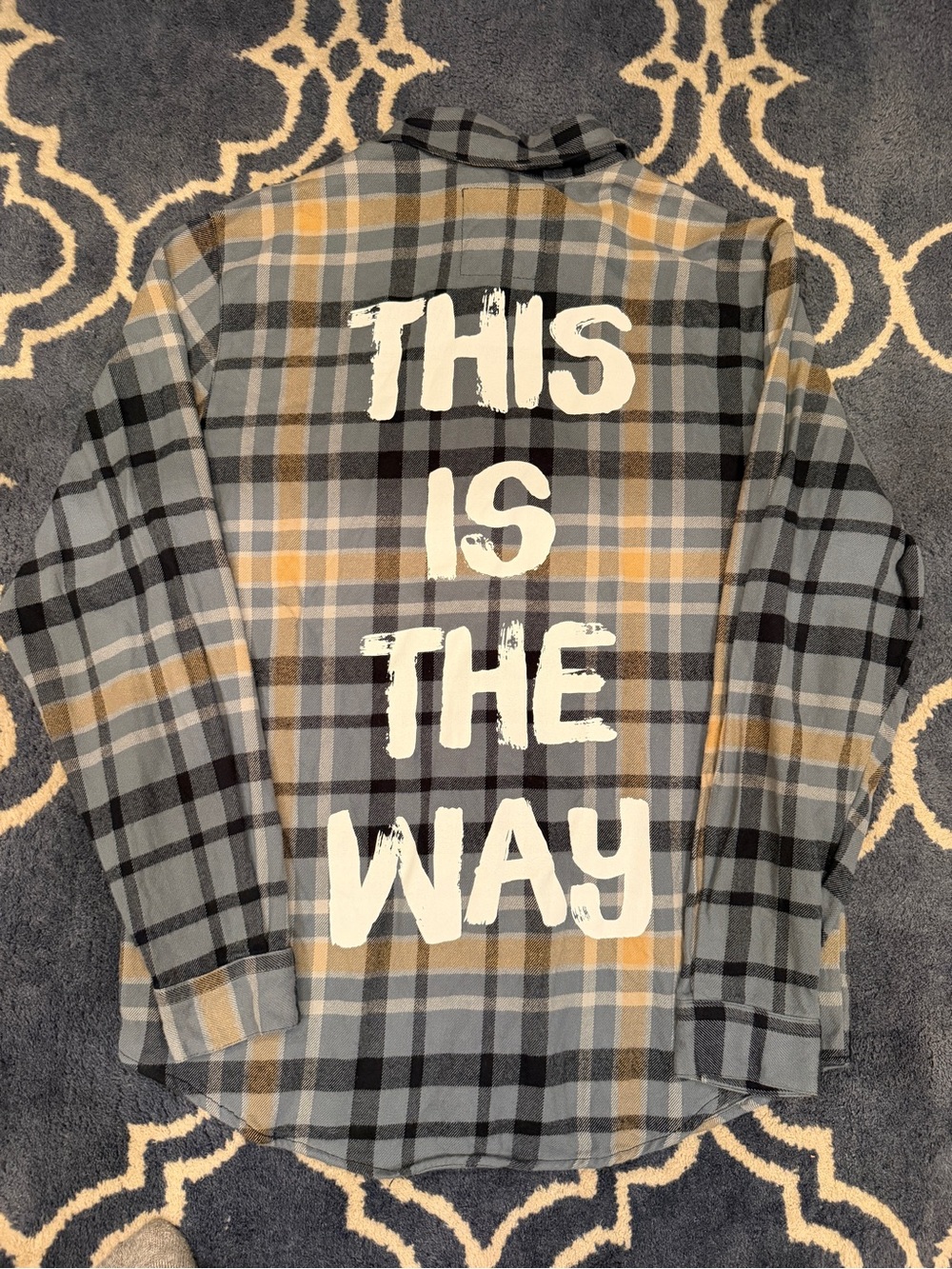 Cakeworthy Baby Yoda Flannel